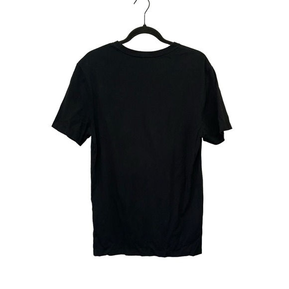Gap Classic True Black V Neck Graphic Tee Shirt - Picture 2 of 4